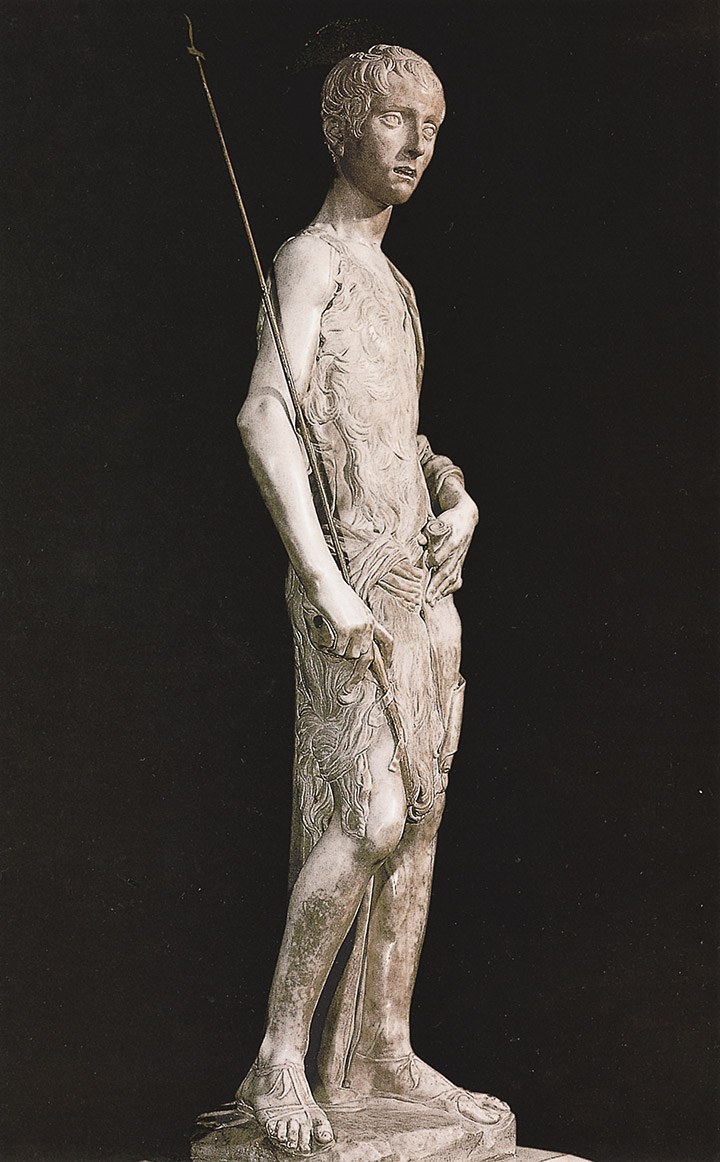 《施洗者圣约翰》 ,大理石,1430年,高173cm